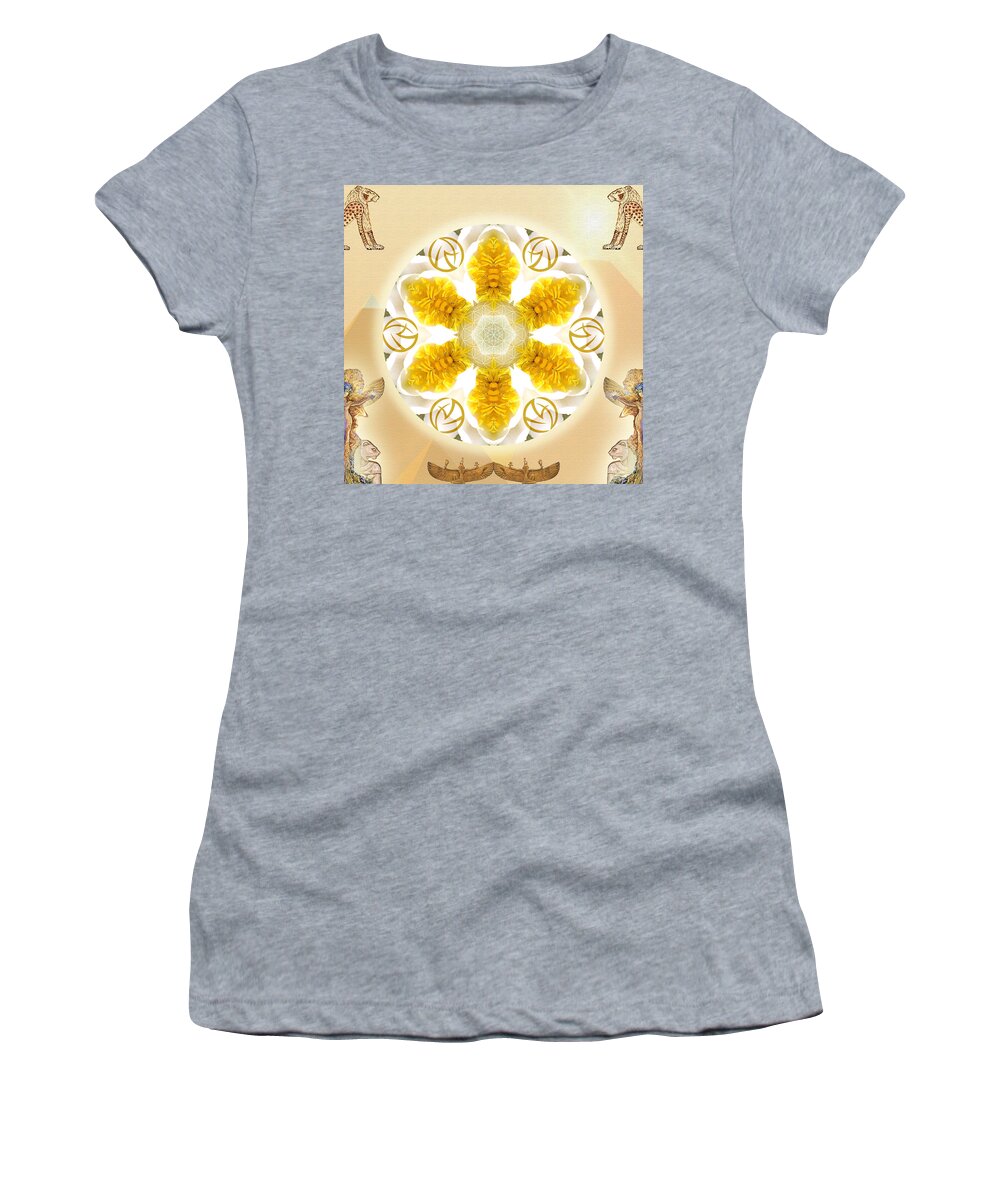 Soul Mandala Women's T-Shirt featuring the mixed media Truth by Alicia Kent