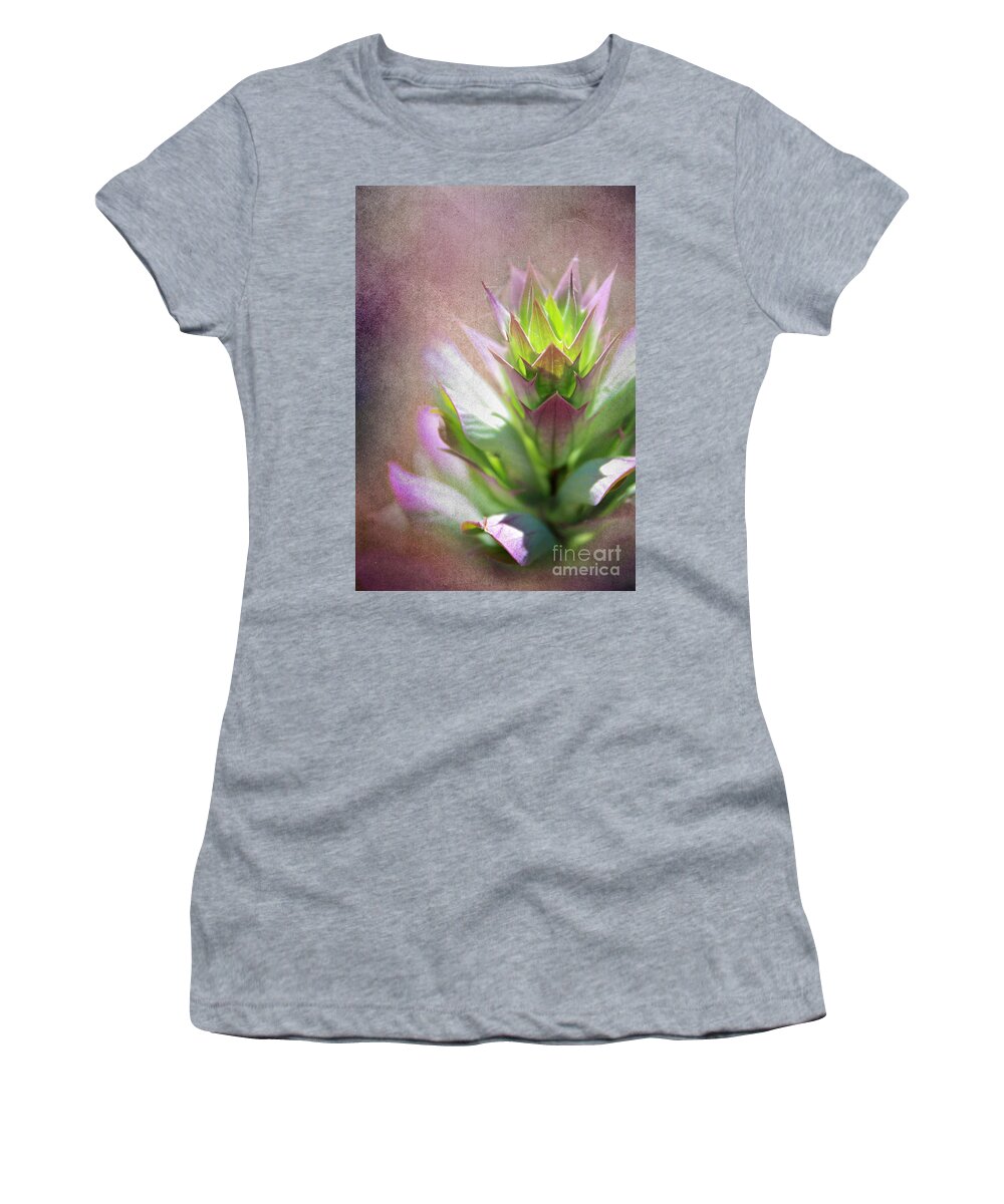 Flora Women's T-Shirt featuring the photograph Unshakeable Happiness by Ellen Cotton