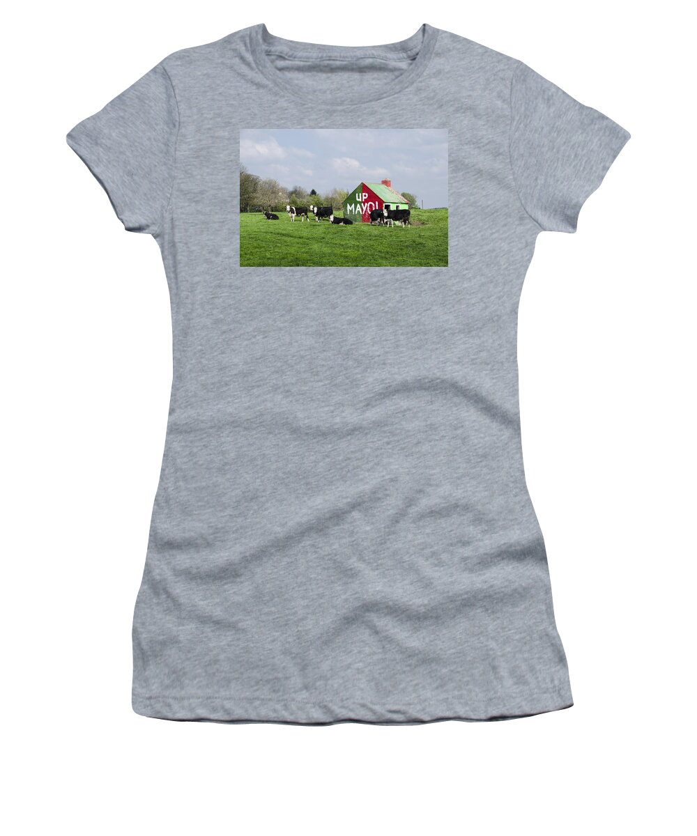 Mayo Women's T-Shirt featuring the photograph Up Mayo by Bill Cannon