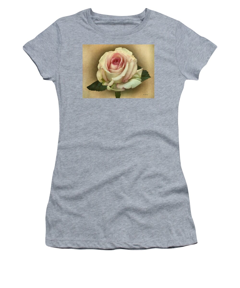 Rose Women's T-Shirt featuring the painting Victorian Blush by RC DeWinter