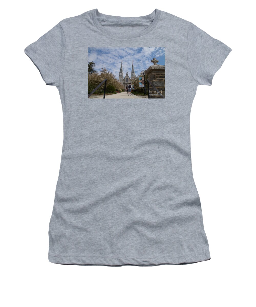 Villanova College Women's T-Shirt featuring the photograph Villanova College by William Norton