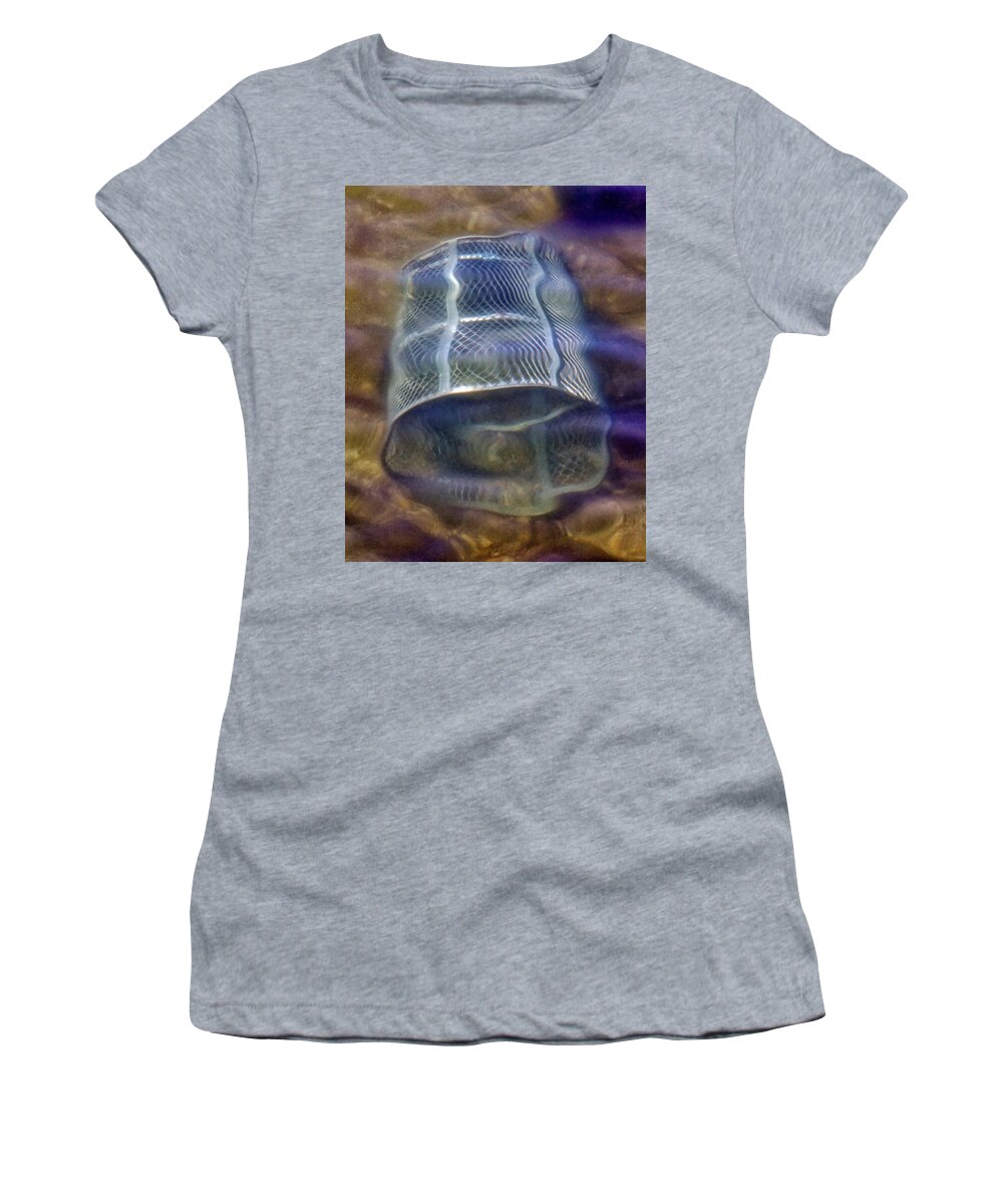 Water Women's T-Shirt featuring the photograph Wet Trash by Bob Slitzan