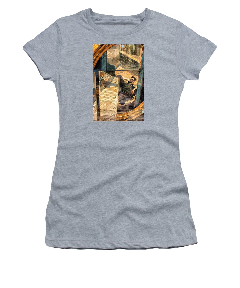 Reflections Women's T-Shirt featuring the photograph Window Shopping by John Harmon
