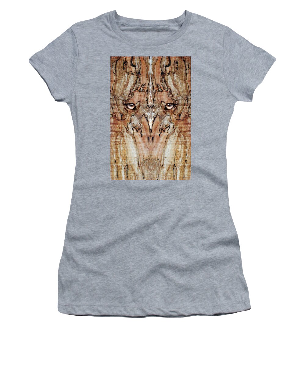 Wood Women's T-Shirt featuring the photograph Woody #25 by Rick Mosher