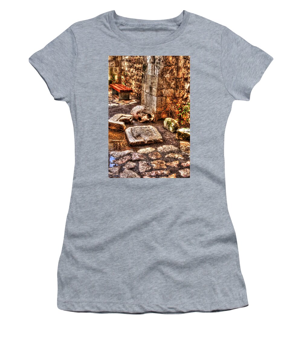 Western Wall Women's T-Shirt featuring the photograph Stones That Don't Lie - Israel by Doc Braham