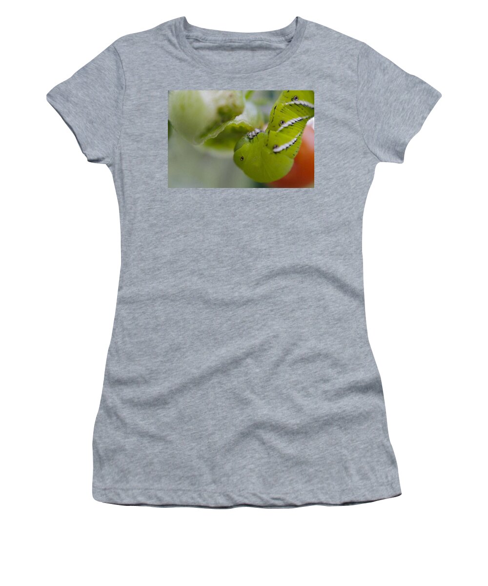 Green Women's T-Shirt featuring the photograph Yum by Natalie Rotman Cote