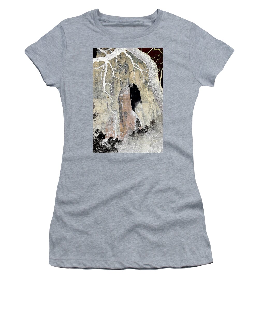 Digital Women's T-Shirt featuring the digital art Zion Tea by David Hansen