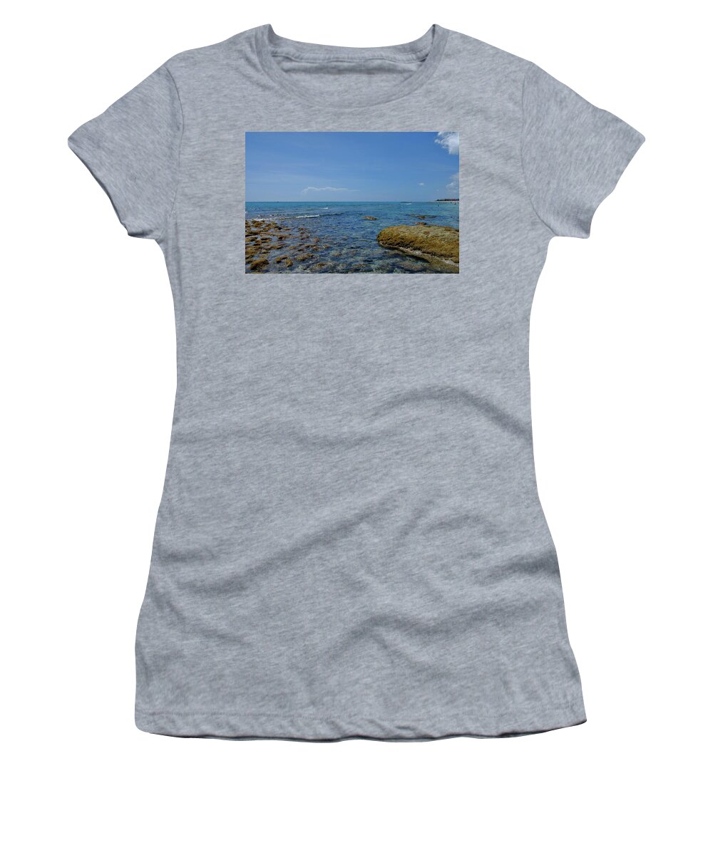  Ocean Reef Park Women's T-Shirt featuring the photograph 16- Ocean Reef Park by Joseph Keane