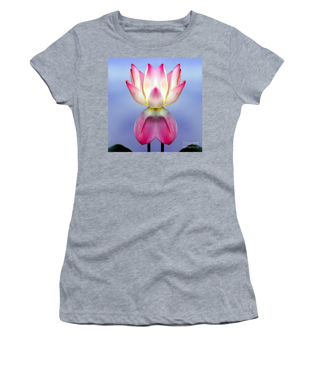 Lotus Women's T-Shirt featuring the photograph Lotus #3 by Mark Gilman