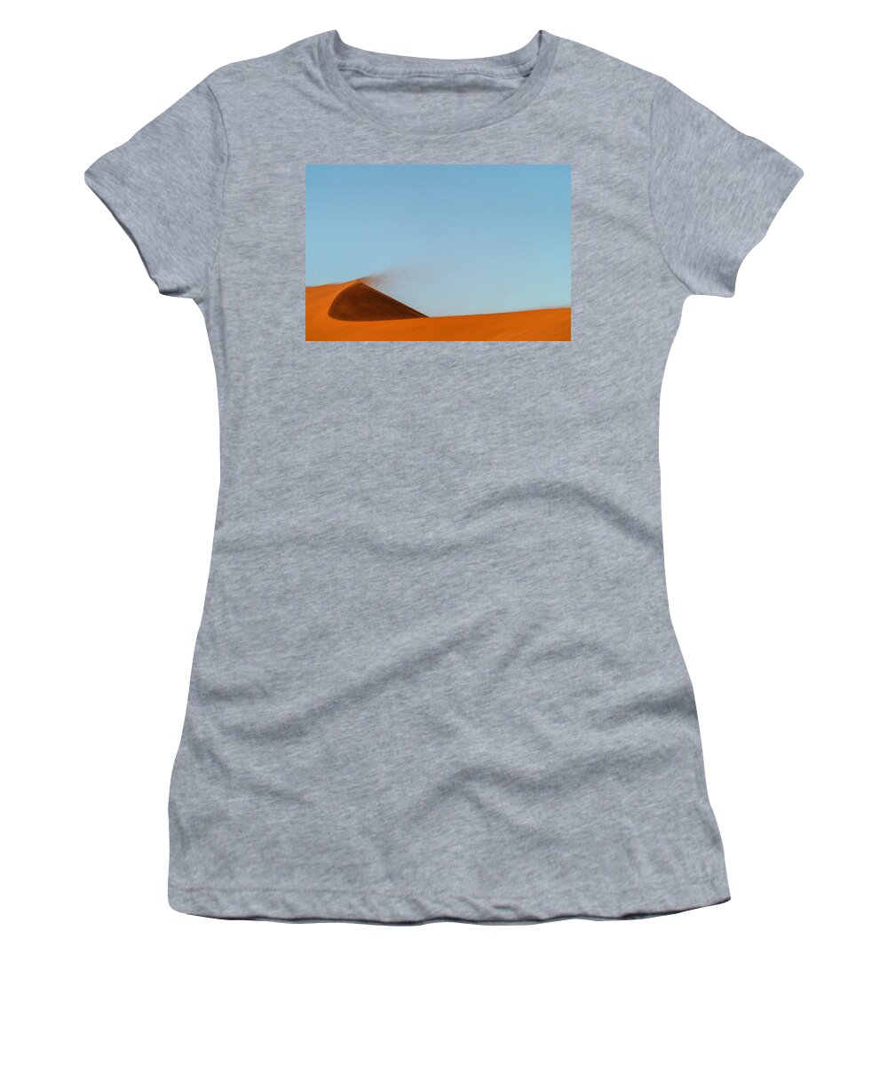 Africa Women's T-Shirt featuring the photograph Amber dust by Alistair Lyne