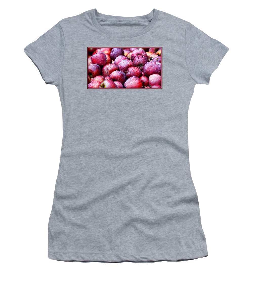 Apple Women's T-Shirt featuring the photograph Apples by Randy Wehner