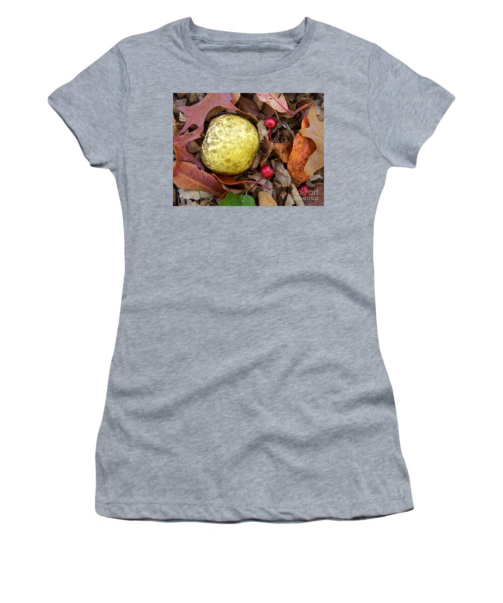 Color Photography Women's T-Shirt featuring the photograph Autumn Colors by Sue Stefanowicz