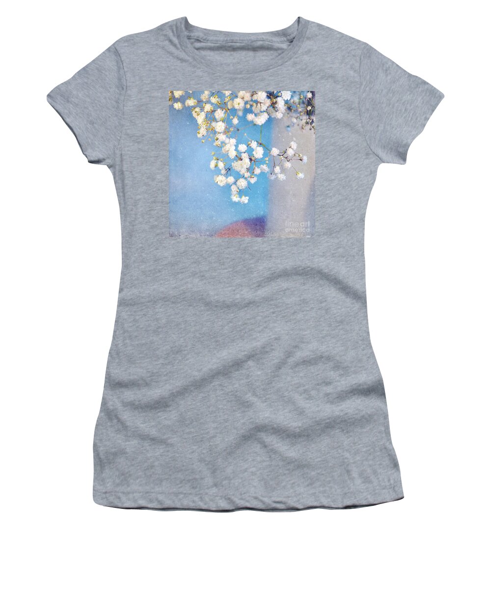 Flowers Women's T-Shirt featuring the photograph Blue Morning by Lyn Randle
