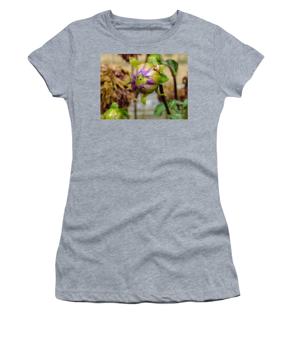 Flores Women's T-Shirt featuring the photograph Bright Morning by Yenni Harrison