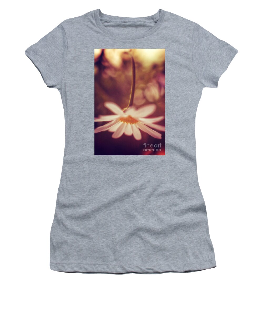 Daisy Women's T-Shirt featuring the photograph Curved by Silvia Ganora