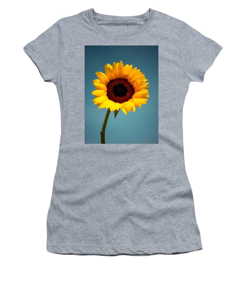 Sunflower Women's T-Shirt featuring the photograph Cyclops by David Weeks