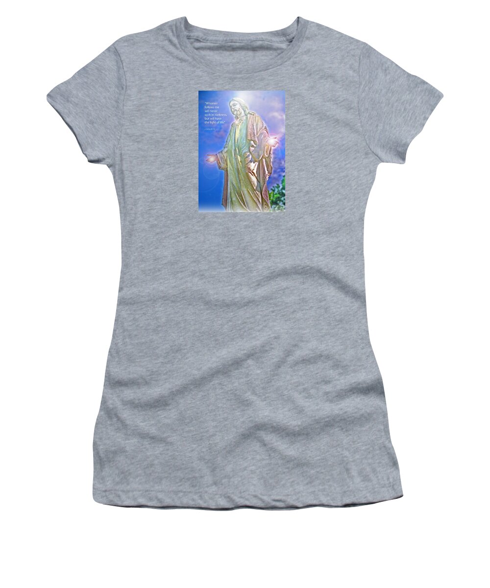Jesus Women's T-Shirt featuring the photograph Easter Miracle by Marie Hicks