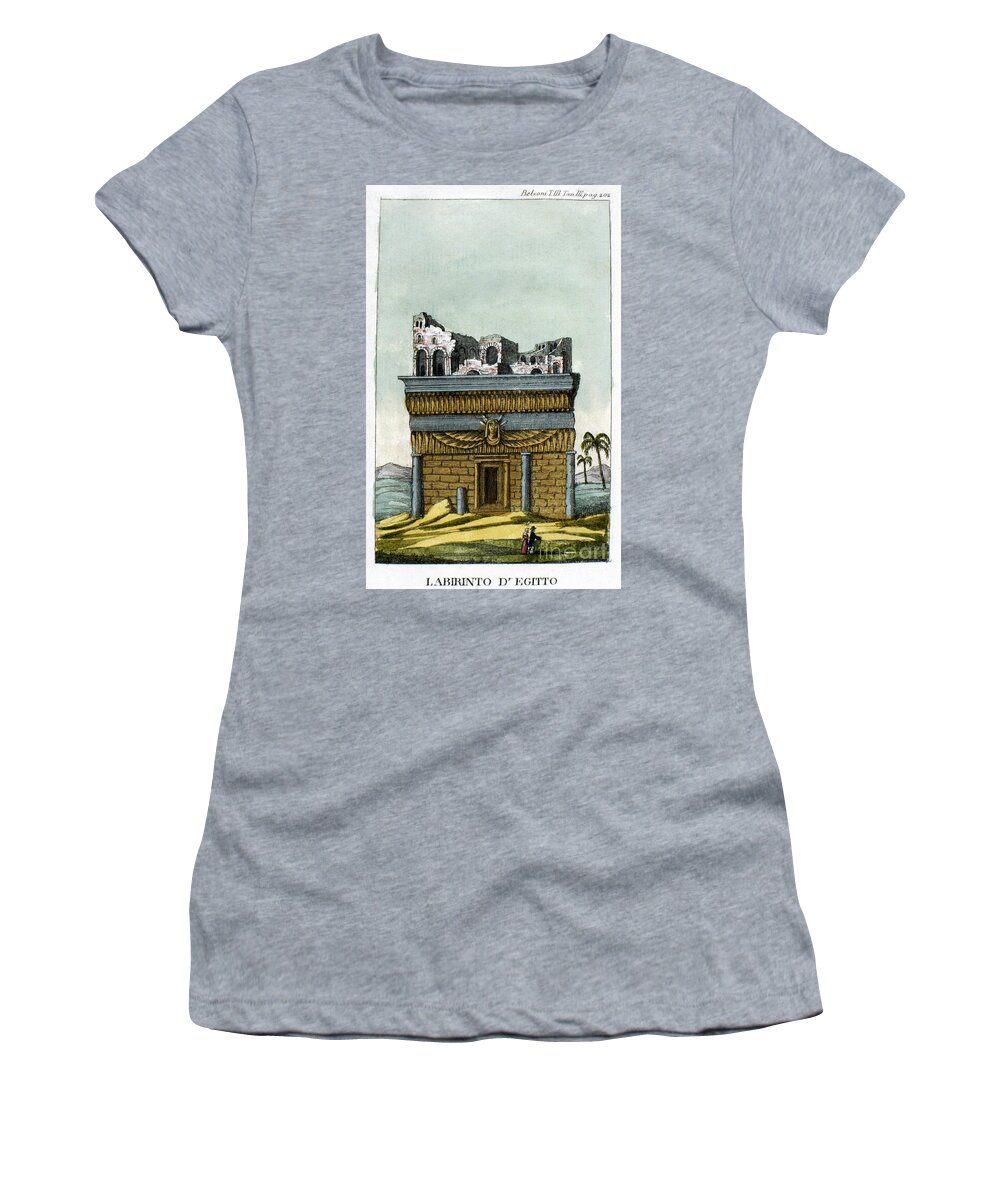1825 Women's T-Shirt featuring the photograph Egypt: Labyrinth by Granger
