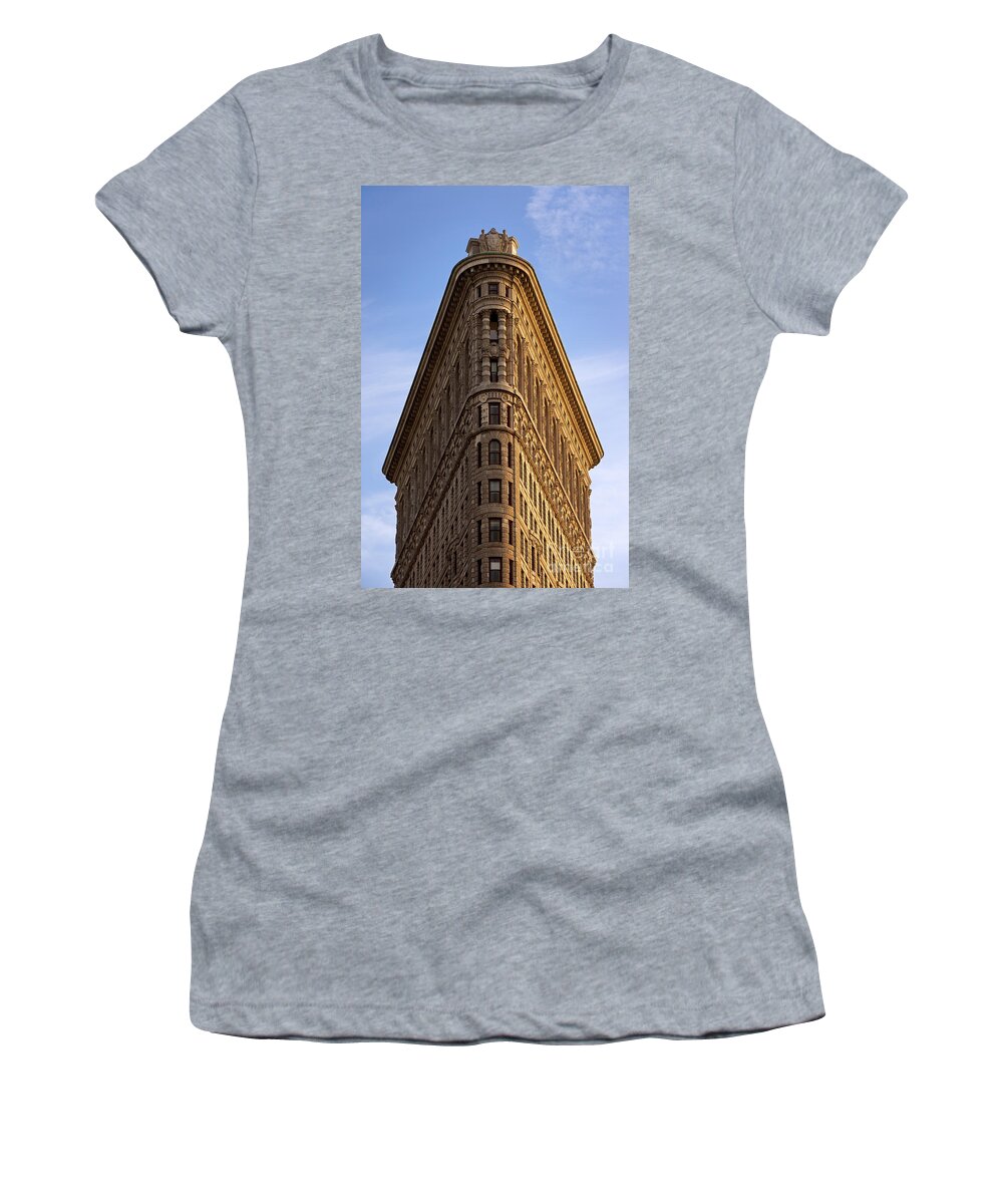 New York Women's T-Shirt featuring the photograph Flatiron Building by Brian Jannsen
