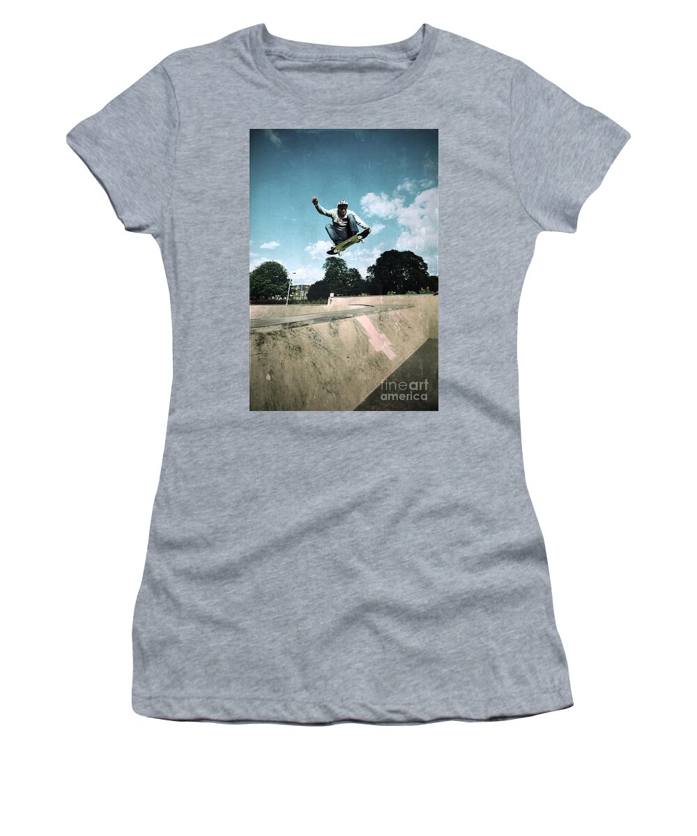 Yhun Suarez Women's T-Shirt featuring the photograph Fly High by Yhun Suarez