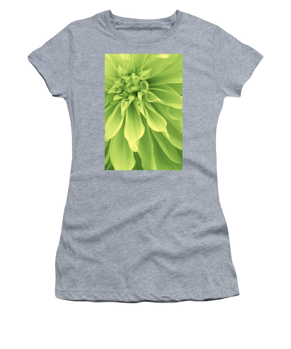 Flora Women's T-Shirt featuring the photograph Green Sherbet by Bruce Bley
