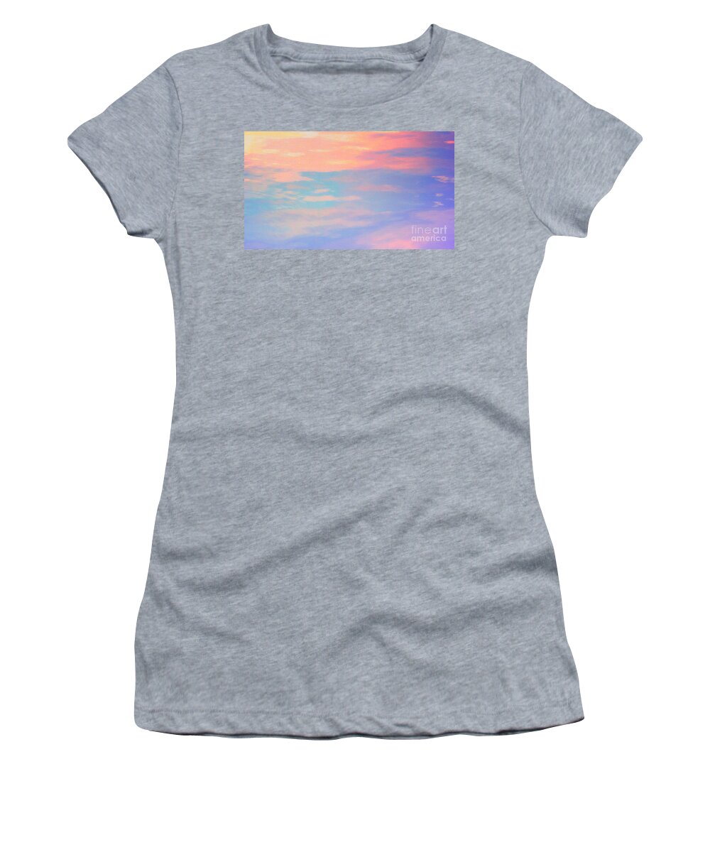 Water Women's T-Shirt featuring the photograph An Imagining Dream Of Heaven by Sybil Staples