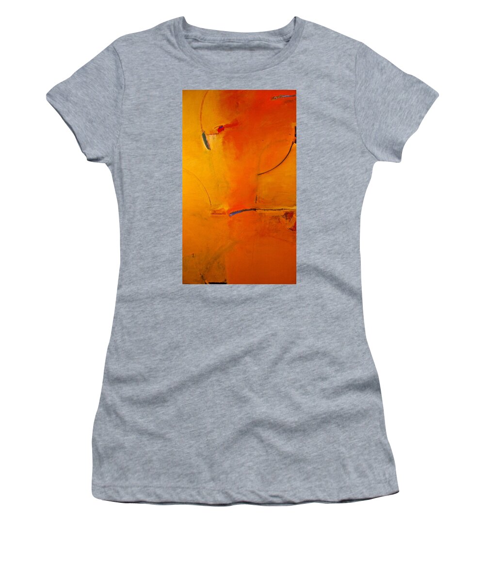 Abstract Painting Women's T-Shirt featuring the painting Most Like Lee by Cliff Spohn