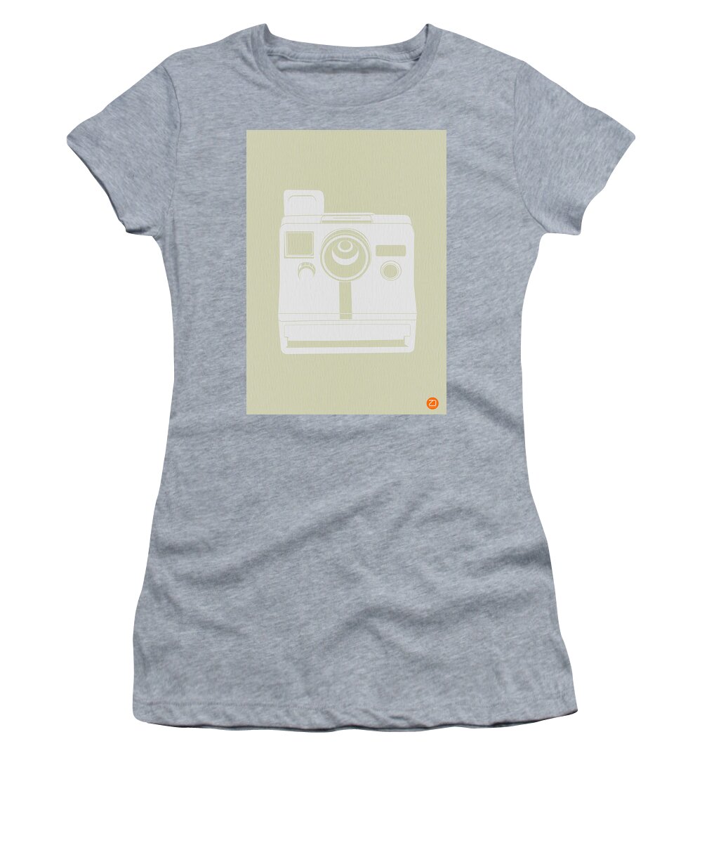  Women's T-Shirt featuring the photograph Polaroid Camera 3 by Naxart Studio