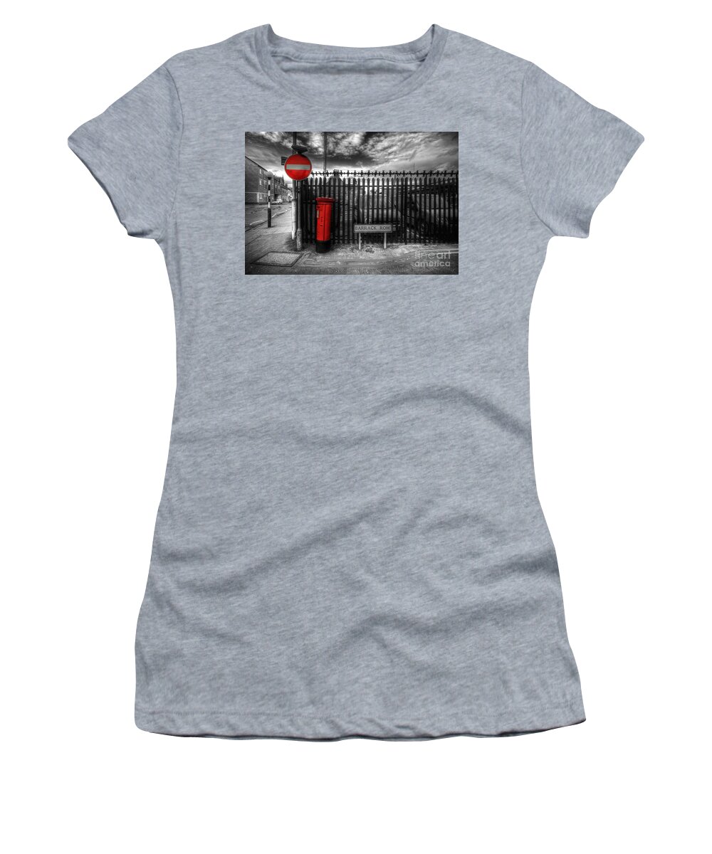 Yhun Suarez Women's T-Shirt featuring the photograph Sign Sealed Delivered by Yhun Suarez