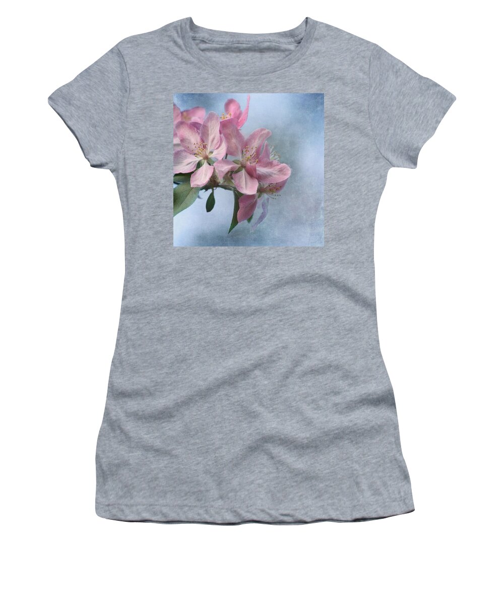Flower Women's T-Shirt featuring the photograph Spring Blossoms for the Cure by Kim Hojnacki