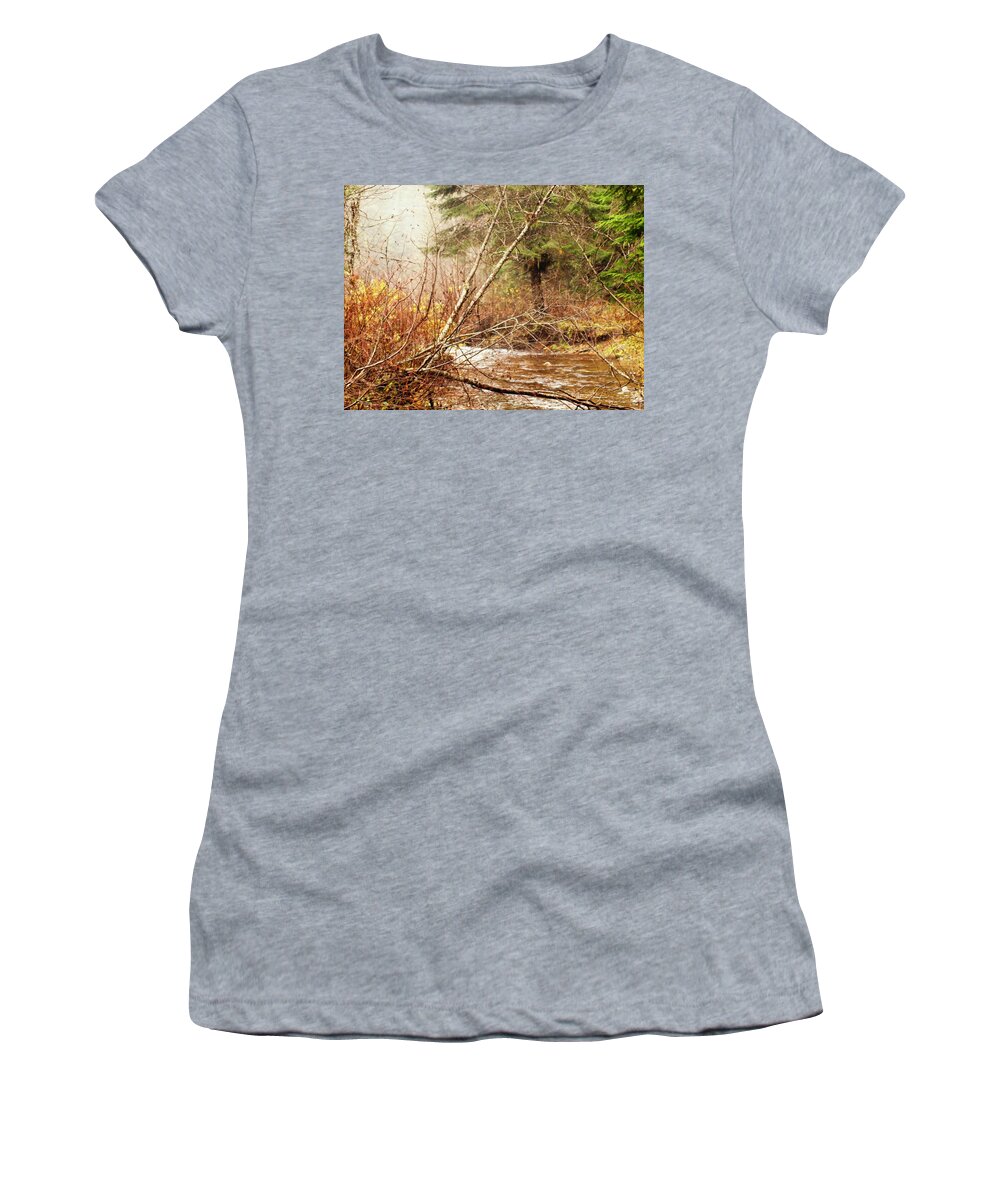Landscape Women's T-Shirt featuring the photograph Stress Relief by Greg Jones