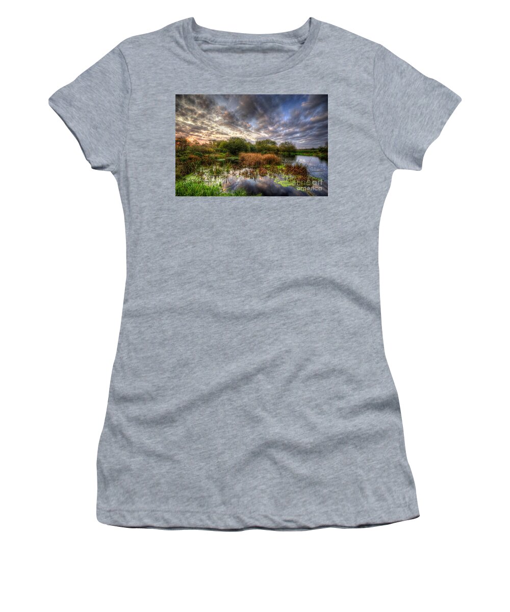 Hdr Women's T-Shirt featuring the photograph Swampy by Yhun Suarez