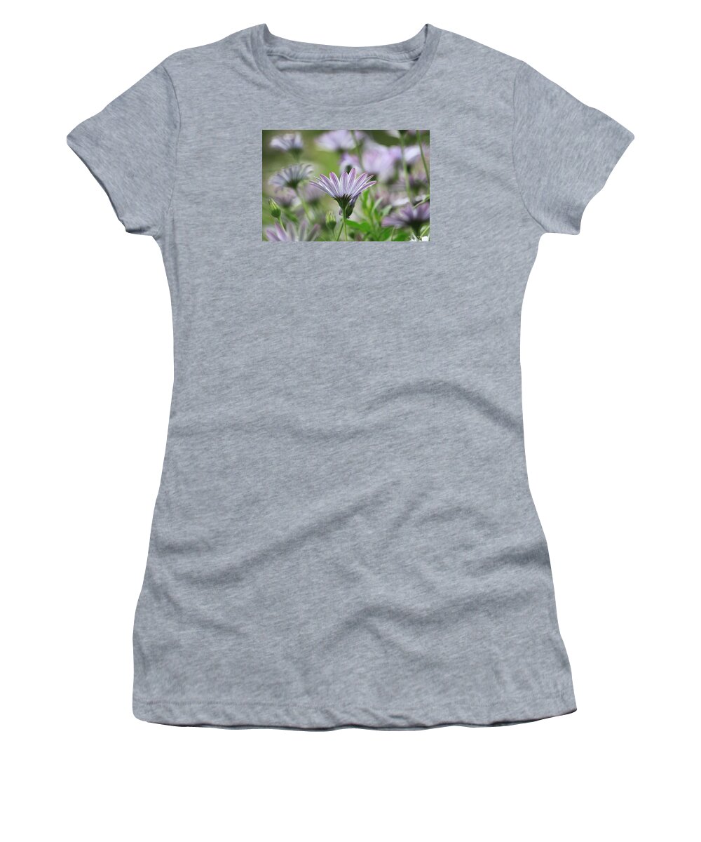 Flowers Women's T-Shirt featuring the photograph The Only One by Amy Gallagher