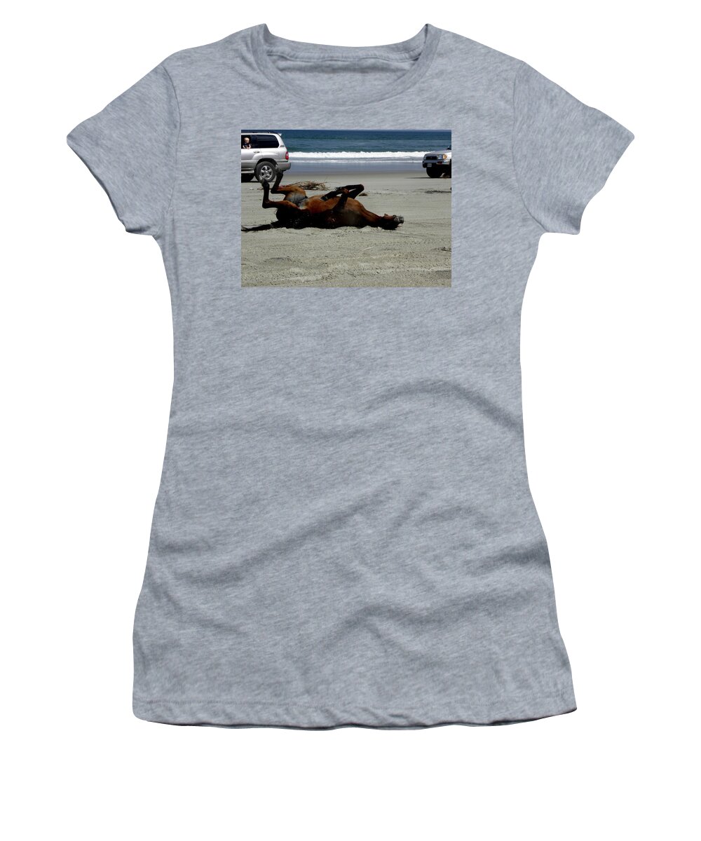 Wild Women's T-Shirt featuring the photograph This Is So Much Fun by Kim Galluzzo
