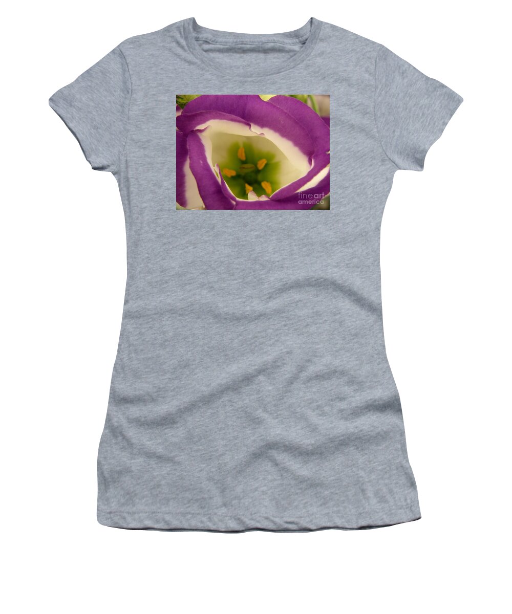 Flowers Women's T-Shirt featuring the photograph Vibrant by Lainie Wrightson