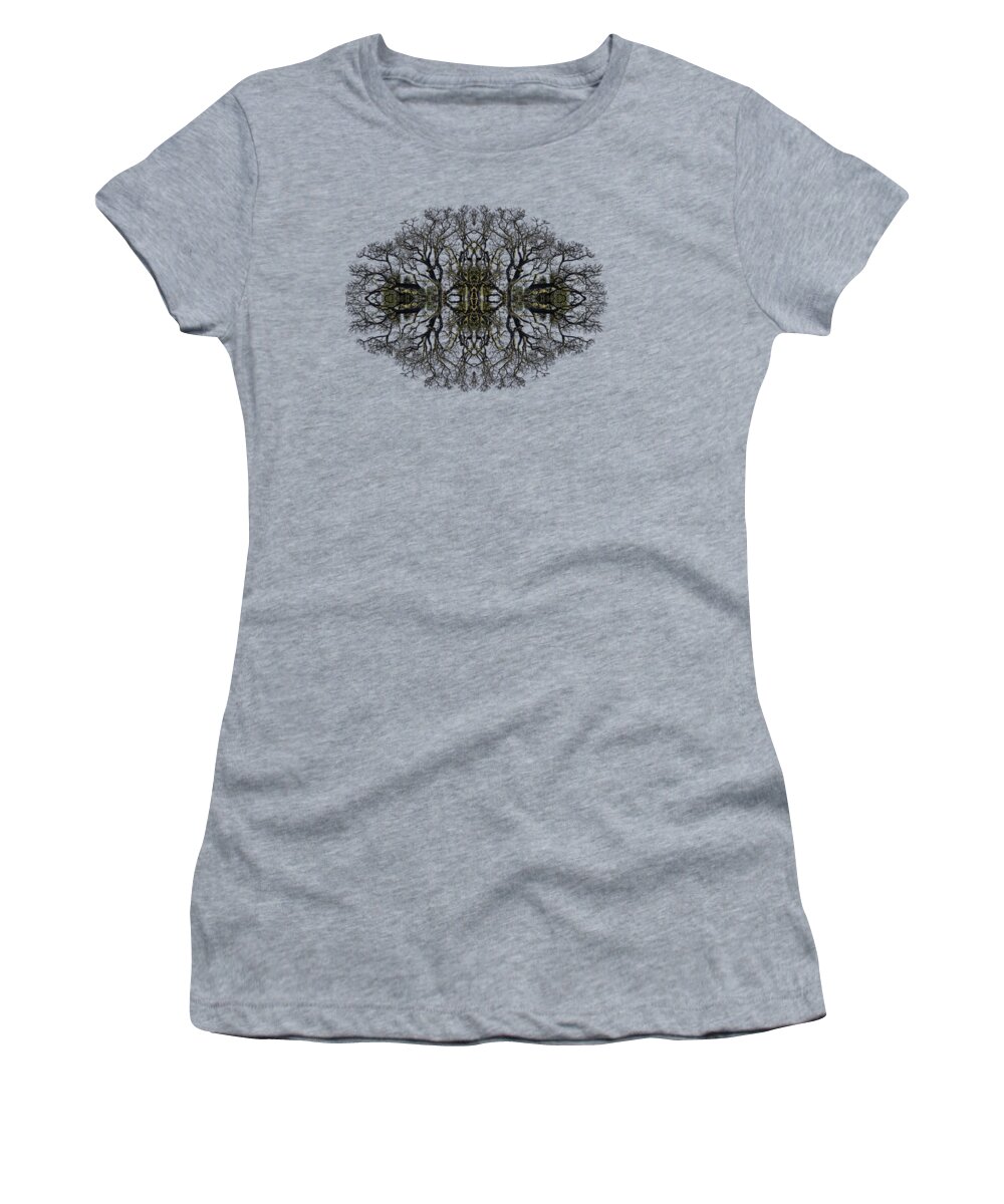 Bare Women's T-Shirt featuring the photograph Bare Tree by Debra and Dave Vanderlaan
