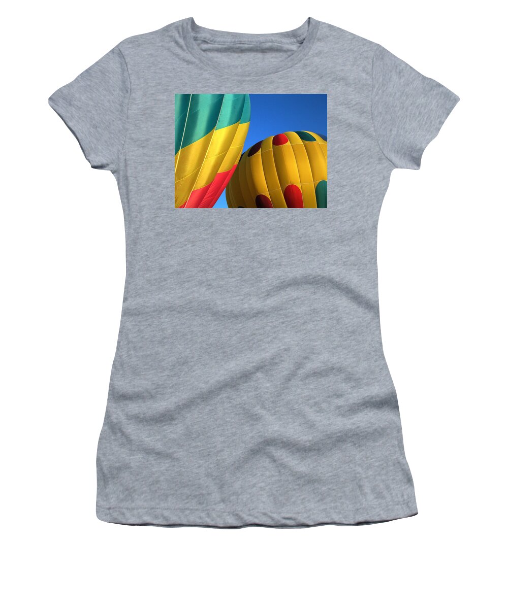 Hot Women's T-Shirt featuring the digital art Bump Mates #1 by Gary Baird