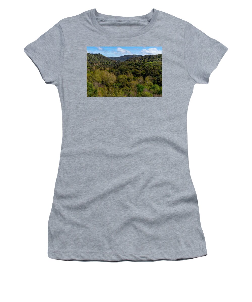 California Women's T-Shirt featuring the photograph Carmel Valley #1 by Derek Dean