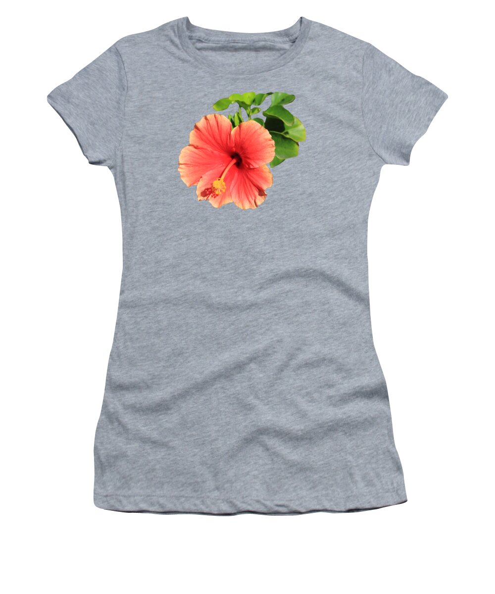 Hibiscus Women's T-Shirt featuring the photograph Hibiscus #1 by Shane Bechler