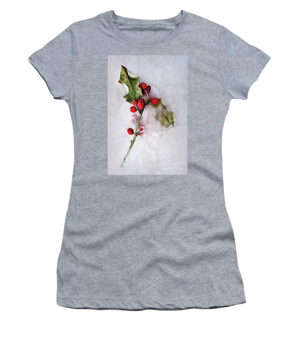 Holly Women's T-Shirt featuring the photograph Holly 5 by Margie Hurwich
