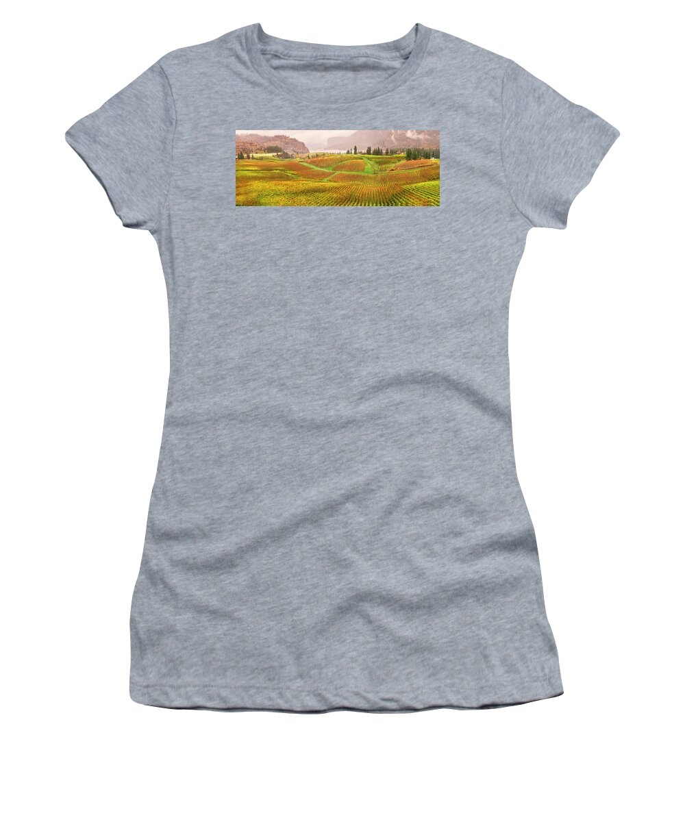 John Poon Women's T-Shirt featuring the photograph In The Early Morning Rain #1 by John Poon