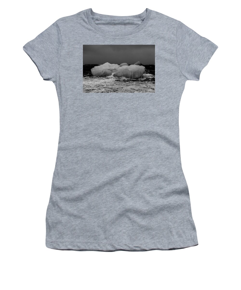 White Women's T-Shirt featuring the photograph Island #1 by Andy Bucaille