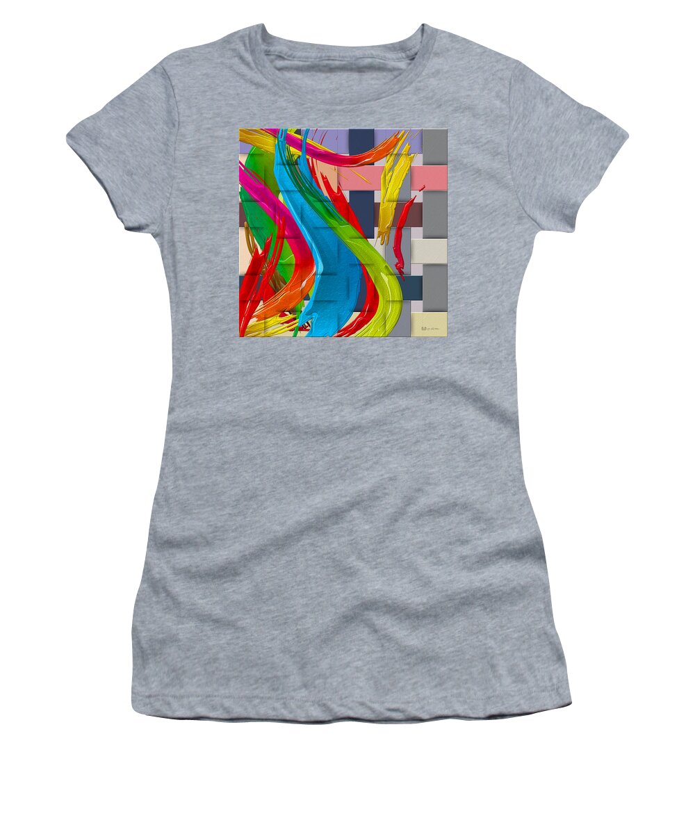 abstracts Plus Collection By Serge Averbukh Women's T-Shirt featuring the photograph It's a Virgo - The end of Summer #1 by Serge Averbukh
