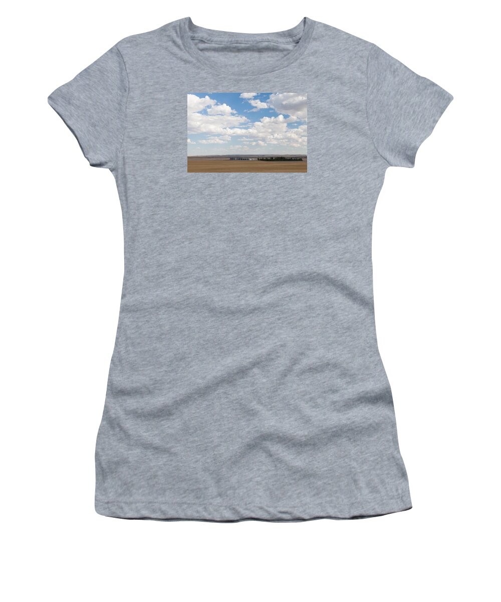 Big Sky Women's T-Shirt featuring the photograph Montana Big Sky Country #1 by Scott Slone