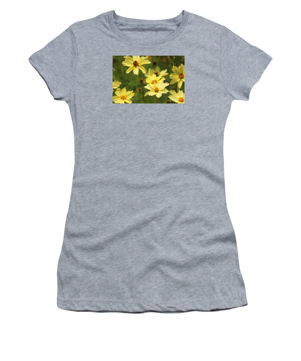Yellow Women's T-Shirt featuring the photograph Nature's Beauty 63 by Deena Withycombe