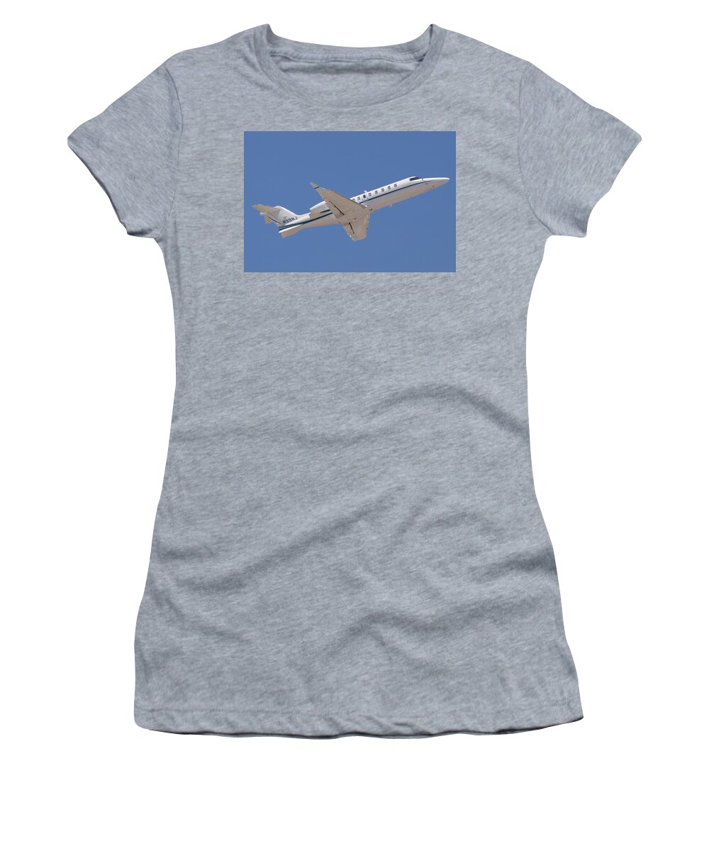 Private Women's T-Shirt featuring the photograph Private Jet #1 by Dart Humeston