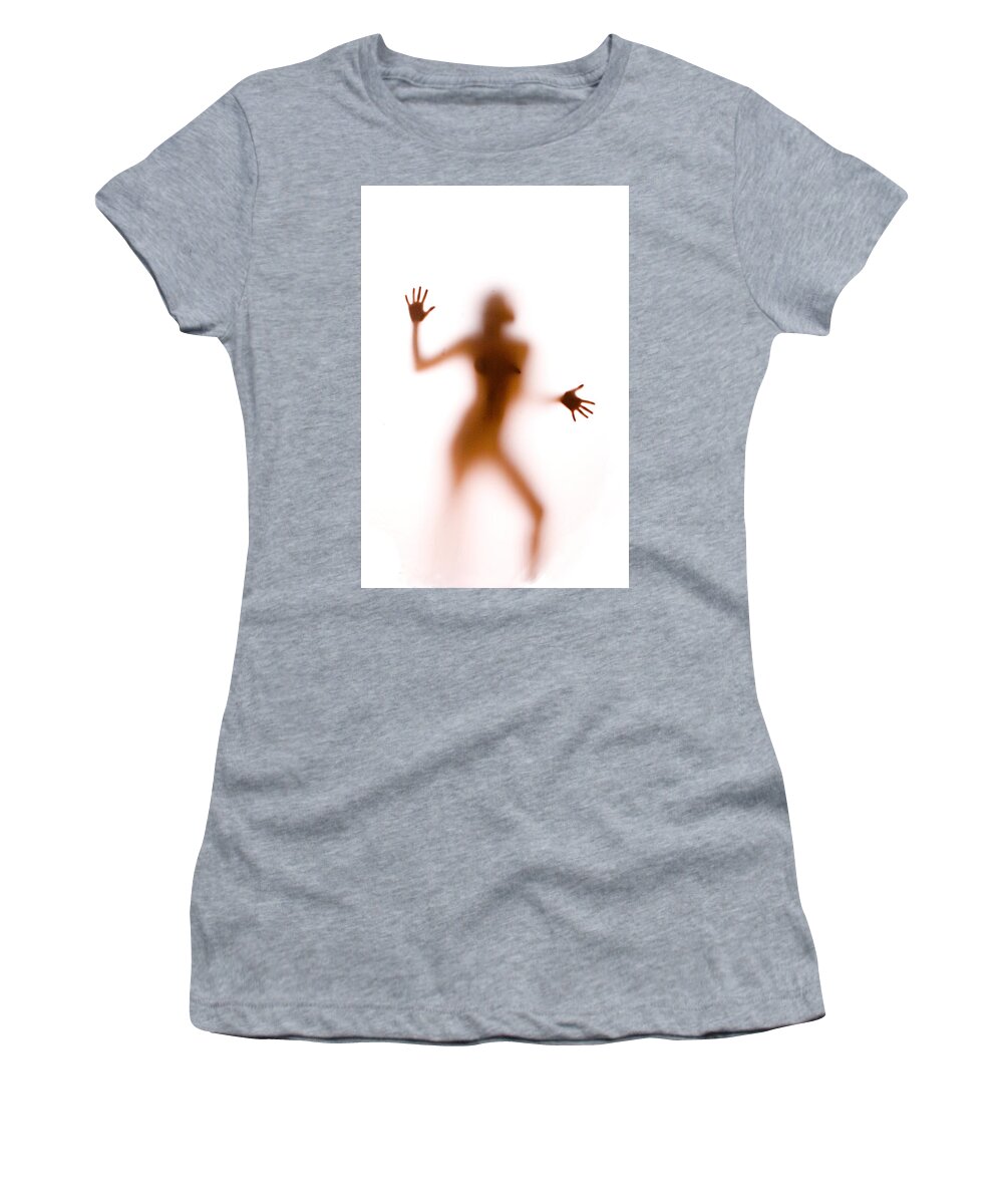 Silhouette Women's T-Shirt featuring the photograph Silhouette 14 by Michael Fryd