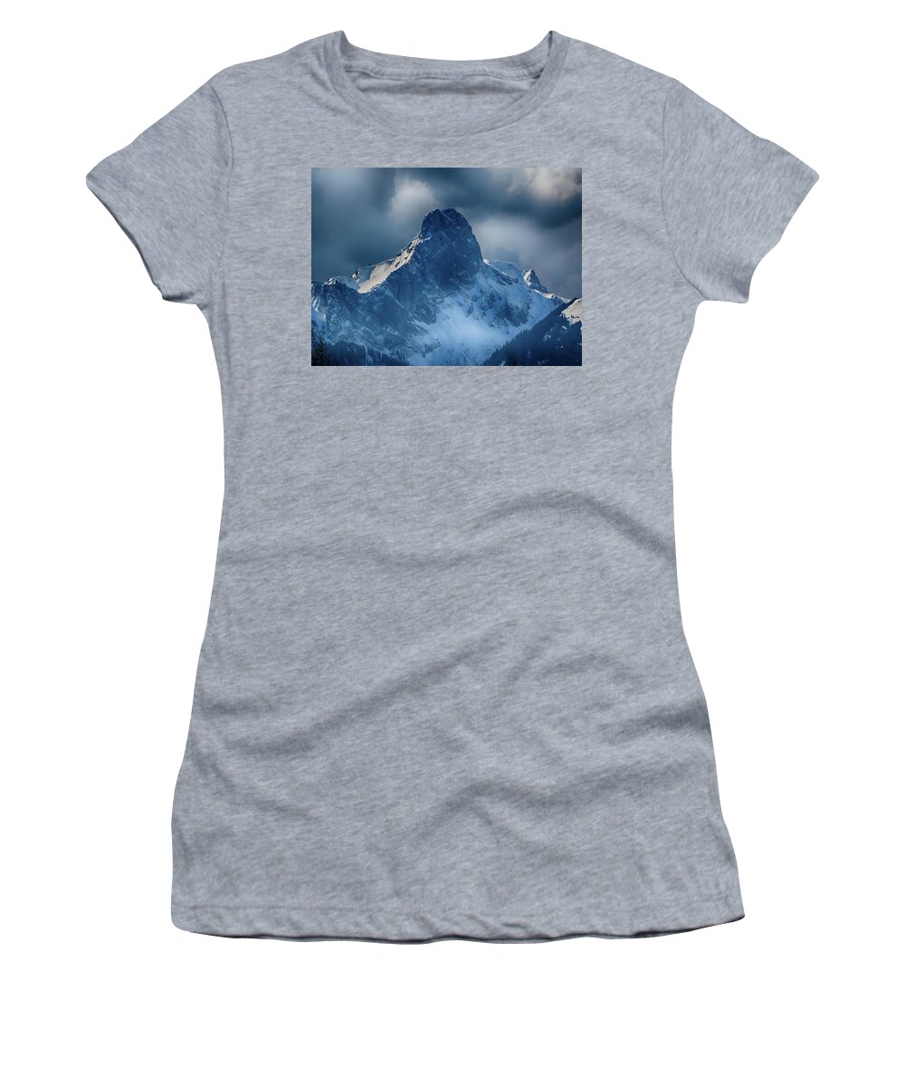 Switzerland Women's T-Shirt featuring the photograph Stockhorn #1 by Mimulux Patricia No
