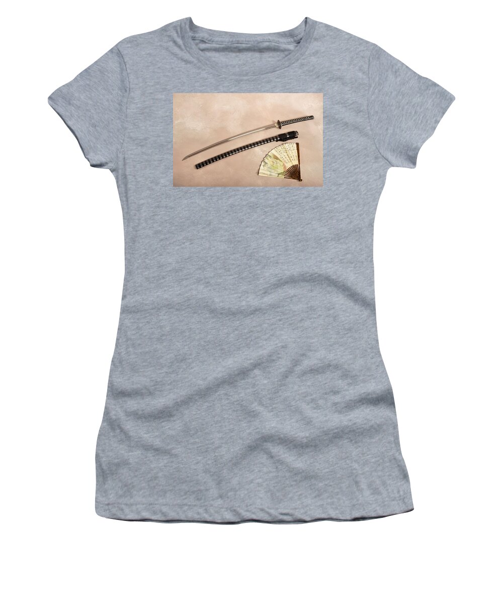 Sword Women's T-Shirt featuring the photograph Sword #1 by Jackie Russo