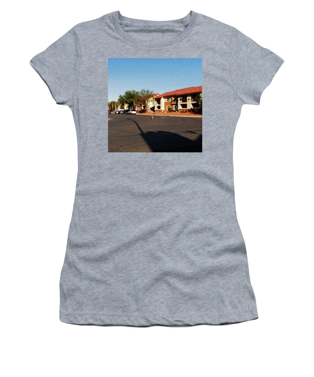  Women's T-Shirt featuring the photograph That Dawg by Carl Wilkerson